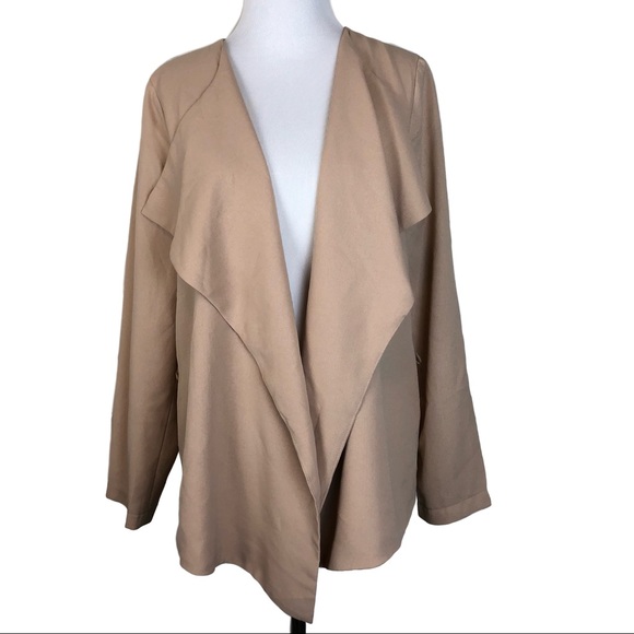 nude waterfall jacket